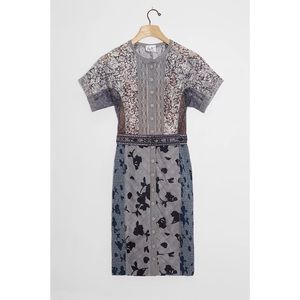 chinese dress ladies In Earnest Official By Byron Lars Strapless Textural Lace Bustier Dres